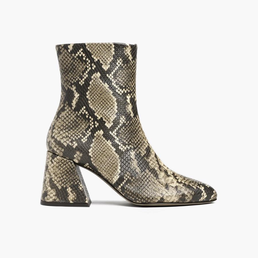 Thursday Boots Boots Heartbreaker Leren Hoge Hakken Dames Slangenprint | NL204JPQ