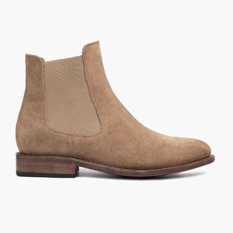 Thursday Boots Cavalier Suede Laarsjes Heren Khaki | NL97ZUT