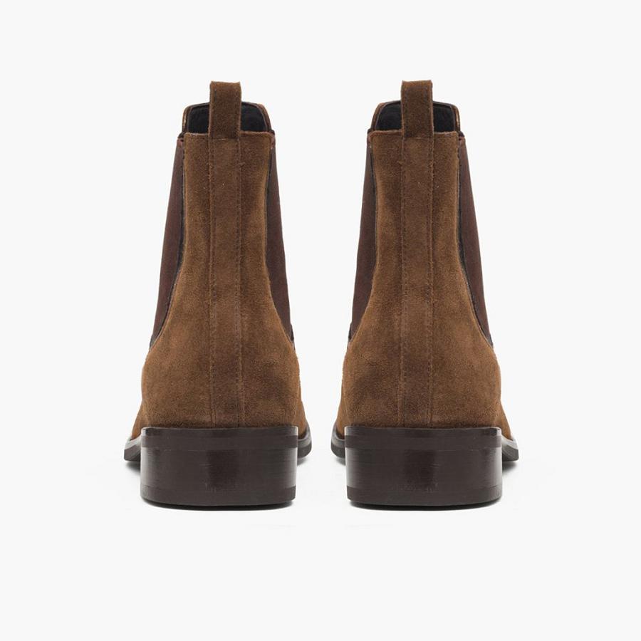 Thursday Boots Duchess Suede Laarsjes Dames Bruin | NL221MQZ