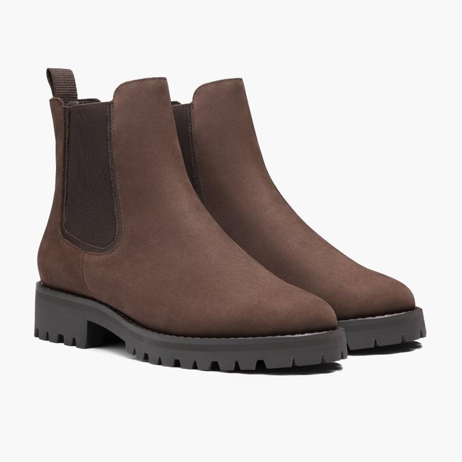 Thursday Boots Legend Nubuck Laarsjes Dames Bruin | NL207FDN