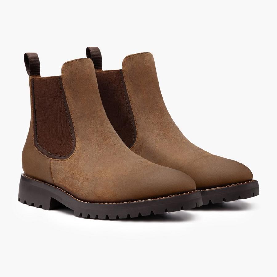 Thursday Boots Legend Suede Laarsjes Heren Bruin | NL83ILH