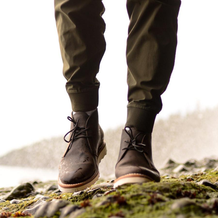 Thursday Boots Scout Leren Rugged & Resilient Laarzen Heren Koffie | NL387HAP