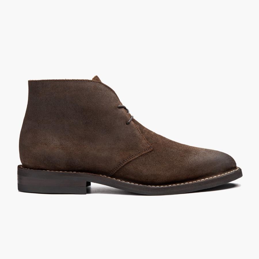 Thursday Boots Scout Suede Chukka Laarzen Heren Koffie | NL61RVD