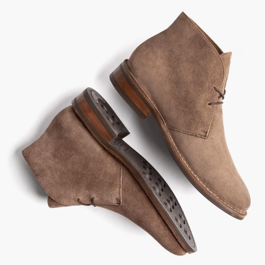 Thursday Boots Scout Suede Rugged & Resilient Chukka Laarzen Heren Bruin | NL59YXF