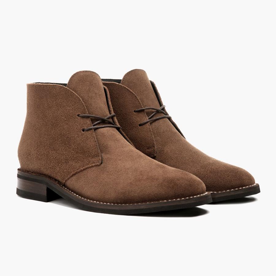 Thursday Boots Scout Suede Veterlaarzen Heren Bruin | NL391NLL