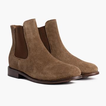 Thursday Boots Cavalier Suede Laarsjes Heren Bruin | NL95CTV