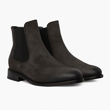 Thursday Boots Cavalier Suede Laarsjes Heren Grijs | NL96XYU