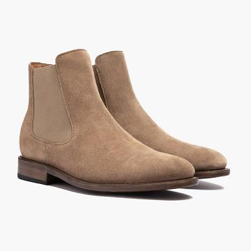 Thursday Boots Cavalier Suede Laarsjes Heren Khaki | NL97ZUT