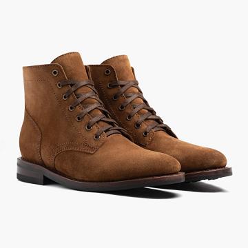 Thursday Boots President Suede Veterlaarzen Heren Bruin | NL39MQZ