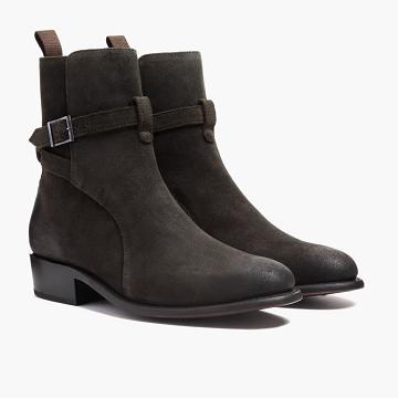 Thursday Boots Rogue Suede Laarsjes Heren Zwart | NL82OKI