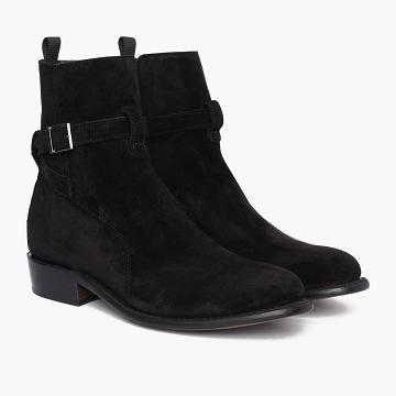 Thursday Boots Rogue Suede Rugged & Resilient Laarsjes Heren Zwart | NL79NLL