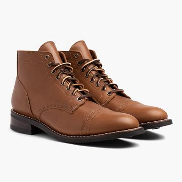 Thursday Boots Vanguard Leren Veterlaarzen Heren Bruin | NL390DFM6